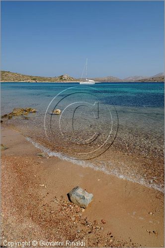 GRECIA - GREECE - Isole del Dodecaneso - Dodecanese Islands - Isola di Leros - Isolotto di Archangelos sulla costa nord-ovest