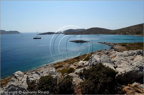 GRECIA - GREECE - Isole del Dodecaneso - Dodecanese Islands - Isola di Leros - Isolotto di Archangelos sulla costa nord-ovest