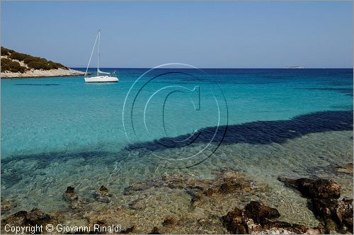 GRECIA - GREECE - Isole del Dodecaneso - Dodecanese Islands - Isola di Lipsi - Lipsos - Leipsi - Plathis Gialos beach