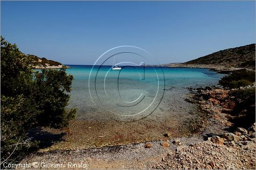 GRECIA - GREECE - Isole del Dodecaneso - Dodecanese Islands - Isola di Lipsi - Lipsos - Leipsi - Plathis Gialos beach