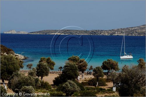 GRECIA - GREECE - Isole del Dodecaneso - Dodecanese Islands - Isola di Lipsi - Lipsos - Leipsi - Plathis Gialos beach