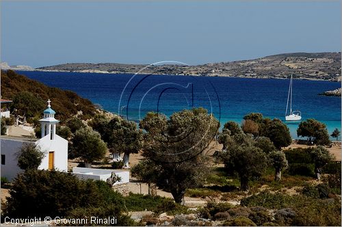 GRECIA - GREECE - Isole del Dodecaneso - Dodecanese Islands - Isola di Lipsi - Lipsos - Leipsi - Plathis Gialos beach