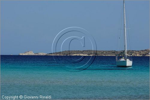 GRECIA - GREECE - Isole del Dodecaneso - Dodecanese Islands - Isola di Lipsi - Lipsos - Leipsi - Plathis Gialos beach