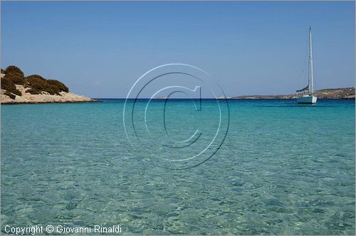 GRECIA - GREECE - Isole del Dodecaneso - Dodecanese Islands - Isola di Lipsi - Lipsos - Leipsi - Plathis Gialos beach