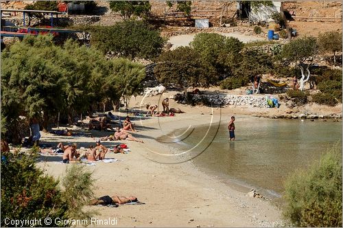 GRECIA - GREECE - Isole del Dodecaneso - Dodecanese Islands - Isola di Lipsi - Lipsos - Leipsi - Plathis Gialos beach