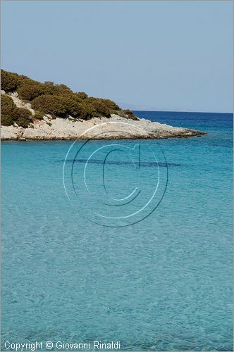 GRECIA - GREECE - Isole del Dodecaneso - Dodecanese Islands - Isola di Lipsi - Lipsos - Leipsi - Plathis Gialos beach