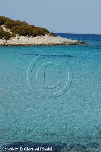GRECIA - GREECE - Isole del Dodecaneso - Dodecanese Islands - Isola di Lipsi - Lipsos - Leipsi - Plathis Gialos beach
