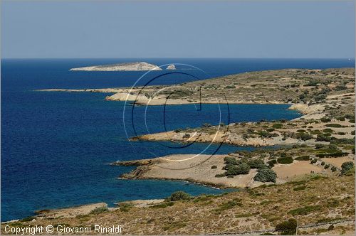 GRECIA - GREECE - Isole del Dodecaneso - Dodecanese Islands - Isola di Lipsi - Lipsos - Leipsi - costa nord