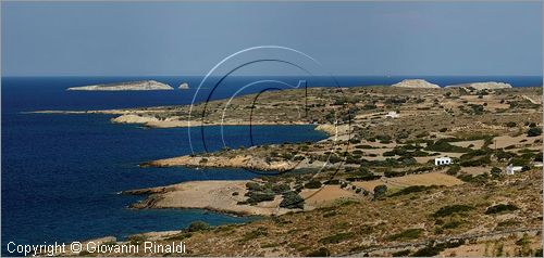 GRECIA - GREECE - Isole del Dodecaneso - Dodecanese Islands - Isola di Lipsi - Lipsos - Leipsi - costa nord