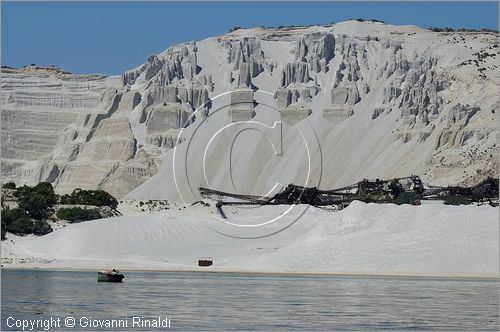 GRECIA - GREECE - Isole del Dodecaneso - Dodecanese Islands - Isola di Giali - cave di pomice