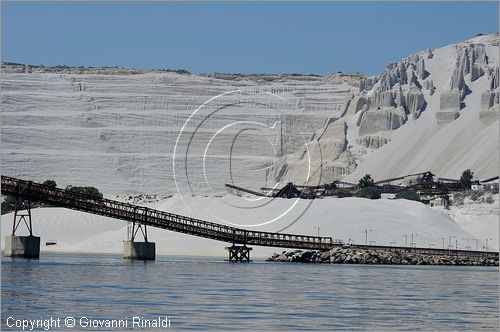 GRECIA - GREECE - Isole del Dodecaneso - Dodecanese Islands - Isola di Giali - cave di pomice