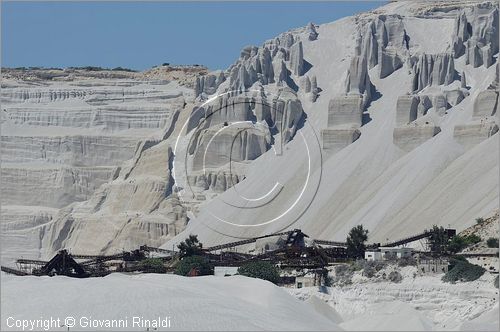 GRECIA - GREECE - Isole del Dodecaneso - Dodecanese Islands - Isola di Giali - cave di pomice