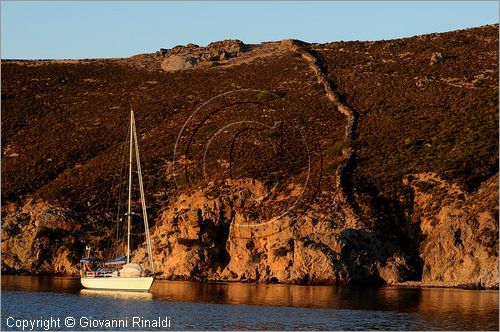 GRECIA - GREECE - Isole del Dodecaneso - Dodecanese Islands - Isola di Patmos - alba a Kambos beach