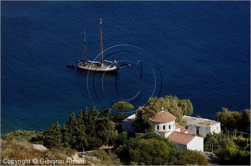 GRECIA - GREECE - Isole del Dodecaneso - Dodecanese Islands - Isola di Patmos - Stavros Bay sulla costa sud