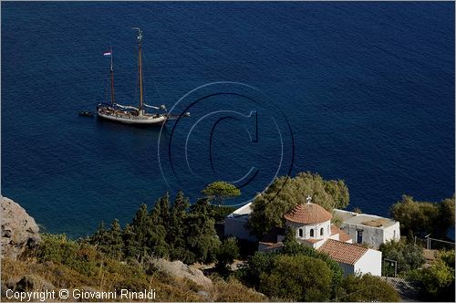 GRECIA - GREECE - Isole del Dodecaneso - Dodecanese Islands - Isola di Patmos - Stavros Bay sulla costa sud