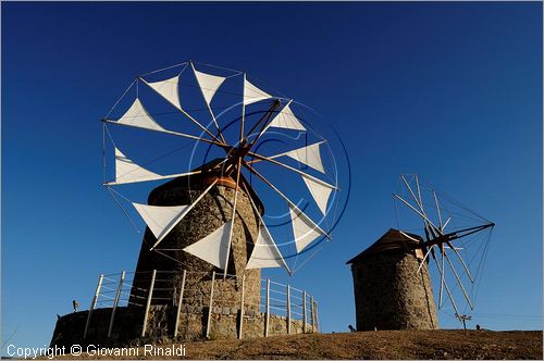 GRECIA - GREECE - Isole del Dodecaneso - Dodecanese Islands - Isola di Patmos - Hora - mulini a vento