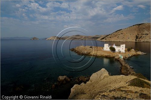 GRECIA - GREECE - Isole del Dodecaneso - Dodecanese Islands - Isola di Simi - Symi - Agios Emilianos nella baia di Skomisa