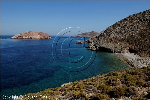 GRECIA - GREECE - Isole del Dodecaneso - Dodecanese Islands - Isola di Tilos - costa est - Lendi beach