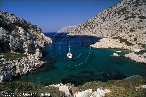GREECE - Dodecanneso - Isola di Fourni (Fournoi) - la costa meridionale di Thymena