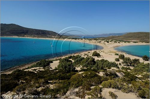 GRECIA - GREECE - Ionio Meridionale - Isola di Elafonisos - costa sud - Ormos Sarakiniko e Ormos Frangos