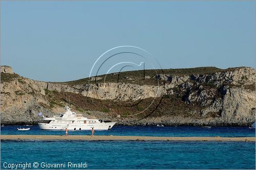 GRECIA - GREECE - Ionio Meridionale - Isola di Elafonisos - costa sud - Ormos Sarakiniko e Ormos Frangos