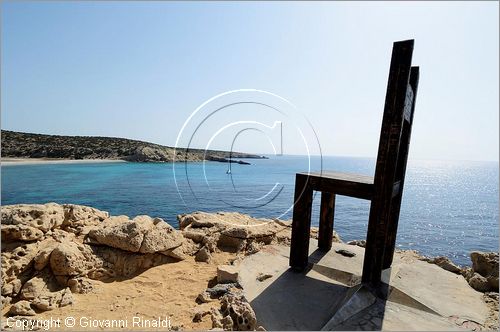 GRECIA - GREECE - Isola di Gavdos (Mar Libico a sud di Creta) - costa sud - Capo Tripiti (il posto pi a sud d'europa)