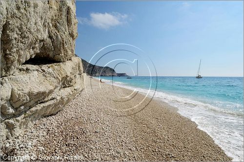 GRECIA - GREECE - Isole Ionie - Ionian Islans - Lefkada (Lefkas - Levkas) costa occidentale tra Porto Katsiki e Egremni