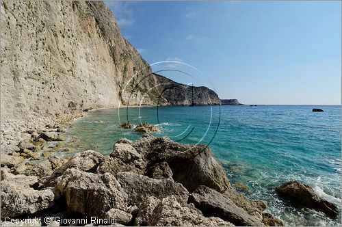 GRECIA - GREECE - Isole Ionie - Ionian Islans - Lefkada (Lefkas - Levkas) costa occidentale tra Porto Katsiki e Egremni