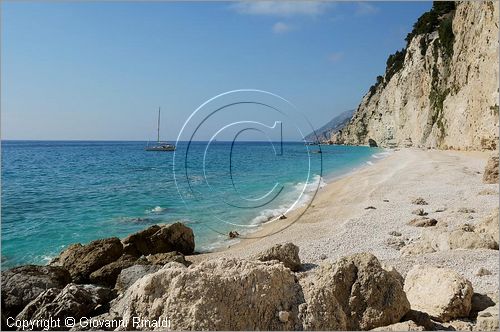 GRECIA - GREECE - Isole Ionie - Ionian Islans - Lefkada (Lefkas - Levkas) costa occidentale tra Porto Katsiki e Egremni