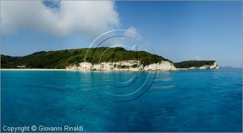 GRECIA - GREECE - Isole Ionie - Ionian Islans - Antipaxos (Antipaxi) - costa nord orientale - Voutoumi
