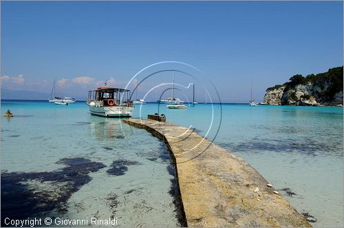 GRECIA - GREECE - Isole Ionie - Ionian Islans - Antipaxos (Antipaxi) - costa nord orientale - Voutoumi