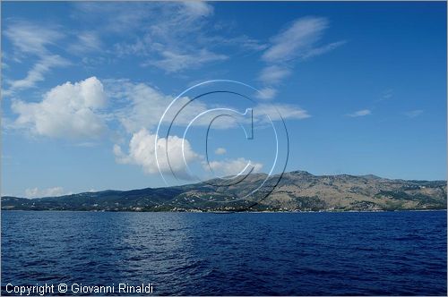 GRECIA - GREECE - Isole Ionie - Ionian Islans - Corf (Krkyra) - vista dal canale nord di Corf