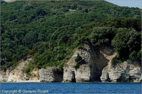 GRECIA - GREECE - Isole Ionie - Ionian Islans - Corf (Krkyra) - la costa est presso Ay Stefanos