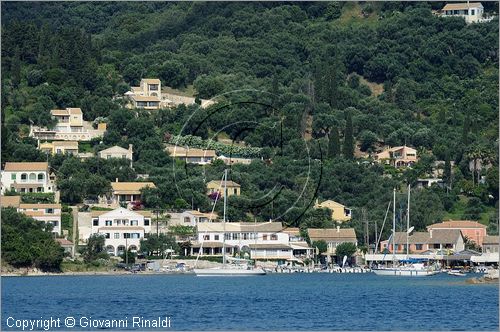 GRECIA - GREECE - Isole Ionie - Ionian Islans - Corfù (Kérkyra) - la costa est presso Ay Stefanos