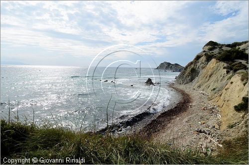 GRECIA - GREECE - Isole Ionie - Ionian Islans - Erikoussa - la costa ovest subito a nord di Ak Katergo