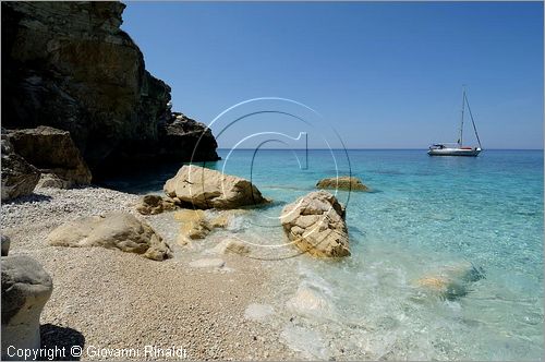 GRECIA - GREECE - Isole Ionie - Ionian Islans - Paxos (Paxi) - la costa nord occidentale presso Cape Laterna