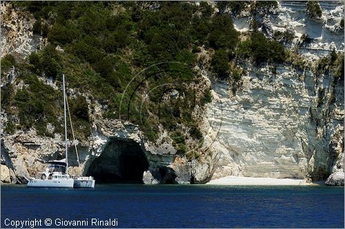 GRECIA - GREECE - Isole Ionie - Ionian Islans - Paxos (Paxi) - la costa occidentale - Ochia Bay