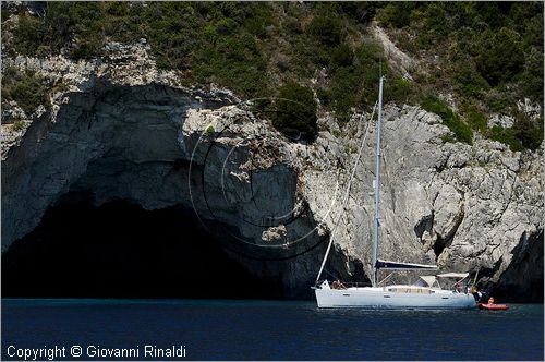 GRECIA - GREECE - Isole Ionie - Ionian Islans - Paxos (Paxi) - la costa occidentale - Ochia Bay