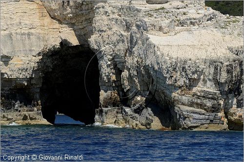 GRECIA - GREECE - Isole Ionie - Ionian Islans - Paxos (Paxi) - la costa occidentale - Cape Pounta