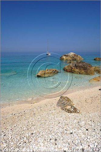 GRECIA - GREECE - Isole Ionie - Ionian Islans - Paxos (Paxi) - la costa occidentale - Erimitis Bay