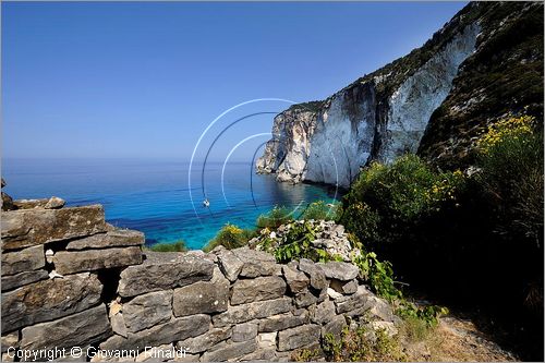 GRECIA - GREECE - Isole Ionie - Ionian Islans - Paxos (Paxi) - la costa occidentale - Erimitis Bay