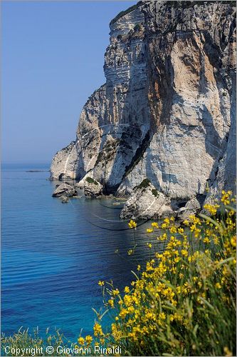 GRECIA - GREECE - Isole Ionie - Ionian Islans - Paxos (Paxi) - la costa occidentale - Erimitis Bay