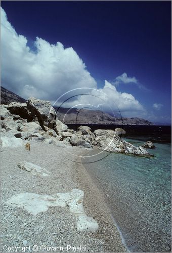 GREECE (Dodecanese) Karpathos Island - GRECIA (Dodecanneso) Isola di Scarpanto - la spiaggia di Apella sulla costa orientale