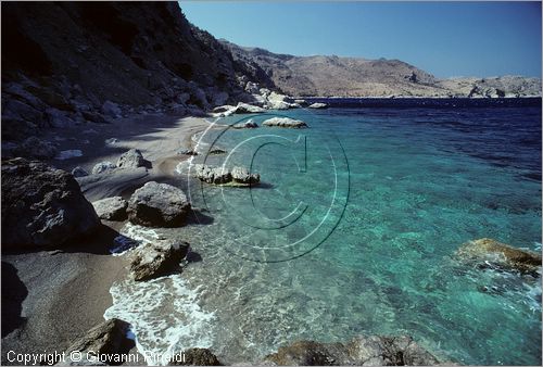 GREECE (Dodecanese) Karpathos Island - GRECIA (Dodecanneso) Isola di Scarpanto - la spiaggia di Apella sulla costa orientale