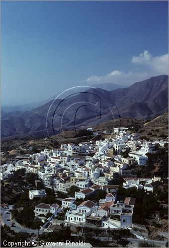 GREECE (Dodecanese) Karpathos Island - GRECIA (Dodecanneso) Isola di Scarpanto - il paese di Volada