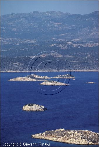 GREECE - (Dodecanese Island) - GRECIA (Dodecanneso) - ISOLA DI KASTELLORIZO (Megisti) - vari isolotti e scogli nel braccio di mare che la separa dalla costa turca