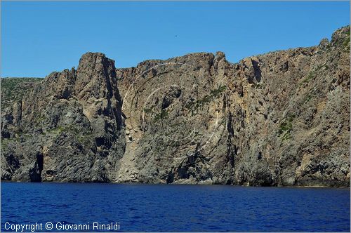 GRECIA - GREECE - Ionio Meridionale - Isola di Anti Kithira - costa occidentale