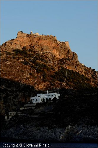 GRECIA - GREECE - Ionio Meridionale - Isola di Kithera (Kithira Citera) - costa sud - Hora