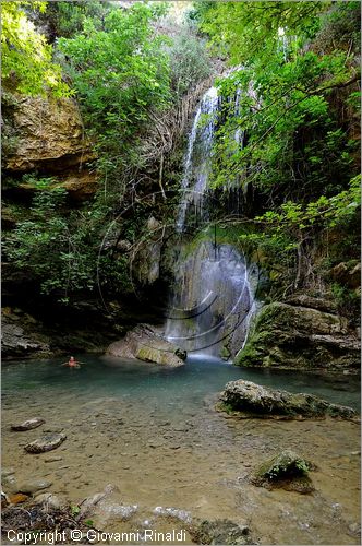 GRECIA - GREECE - Ionio Meridionale - Isola di Kithera (Kithira Citera) - Mylopotamos - cascate