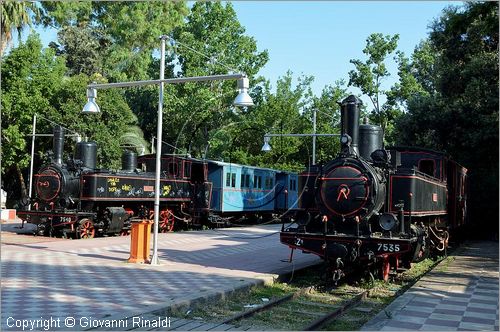 GRECIA - GREECE - Peloponneso - Kalamata - museo dei treni